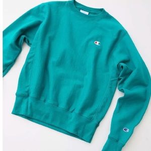 Champion ReverseWeave Crew Neck Bright Green
